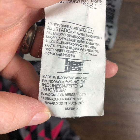 Under Armour Girls Youth Large Notre Dame Fighting Irish Workout Leggings - Picture 14 of 15